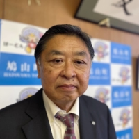 Takao Komine, mayor of Hatoyama, says people relocated to the area dreaming of a happy retirement surrounded by nature. | ALEX K.T. MARTIN
