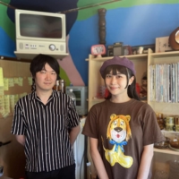 Toyohiro Motoie and Tomoka Suganuma at their Showa-themed cafe in Hatoyama New Town | ALEX K.T. MARTIN