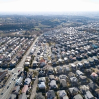 Approximately 3,200 homes have been built in Hatoyama New Town since its inception. | COURTESY OF HATOYAMA TOWN
