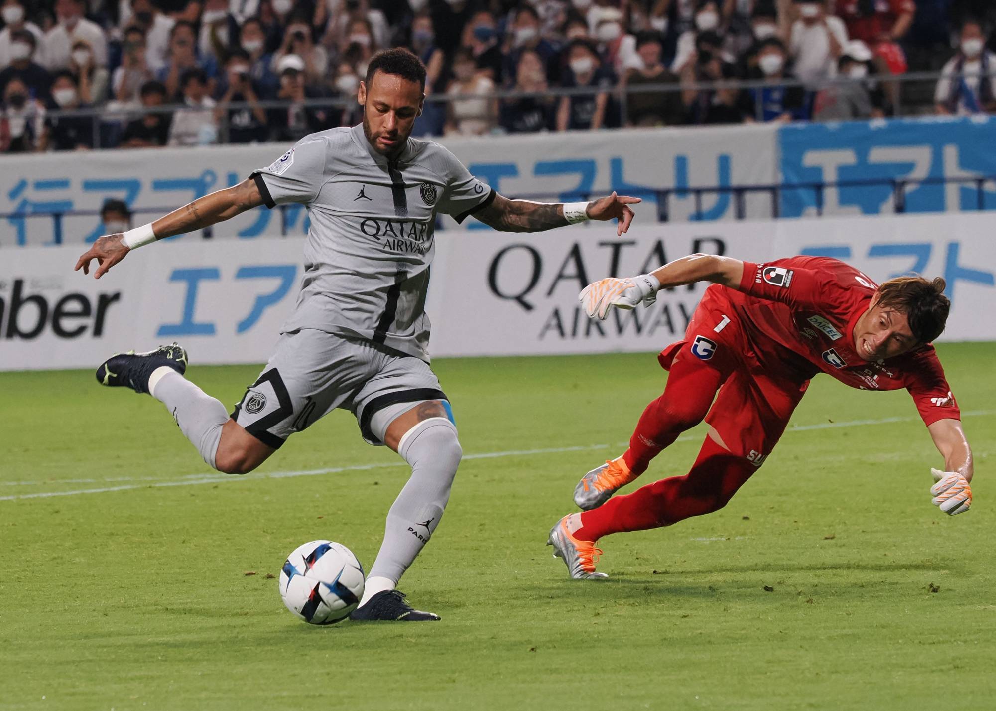 PSG hits six past Gamba Osaka to complete Japan tour in style - The ...