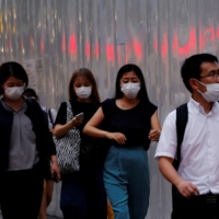 While over 90% of the elderly population in Japan have received three shots, the overall percentage of people who received a booster shot stood at 62.7% as of Wednesday. | REUTERS