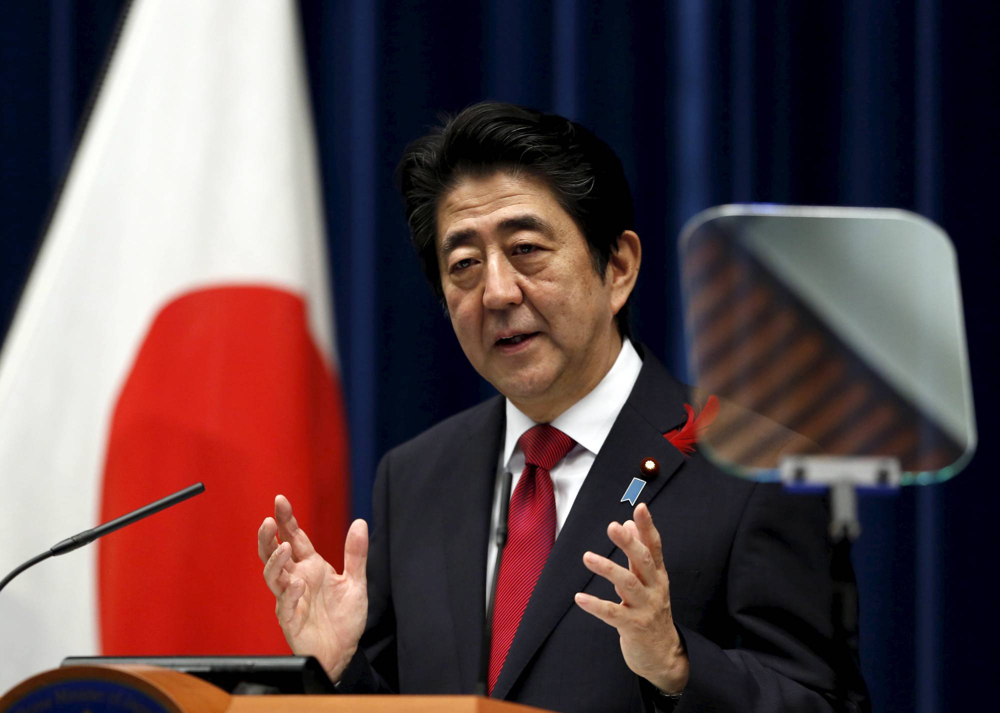Former Prime Minister Shinzo Abe has been credited by some with significantly forwarding Japan's efforts in geoeconomics. | REUTERS
