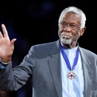 Celtics legend Bill Russell won 11 NBA titles and was well known for decades of activism for civil rights off the court.  | REUTERS