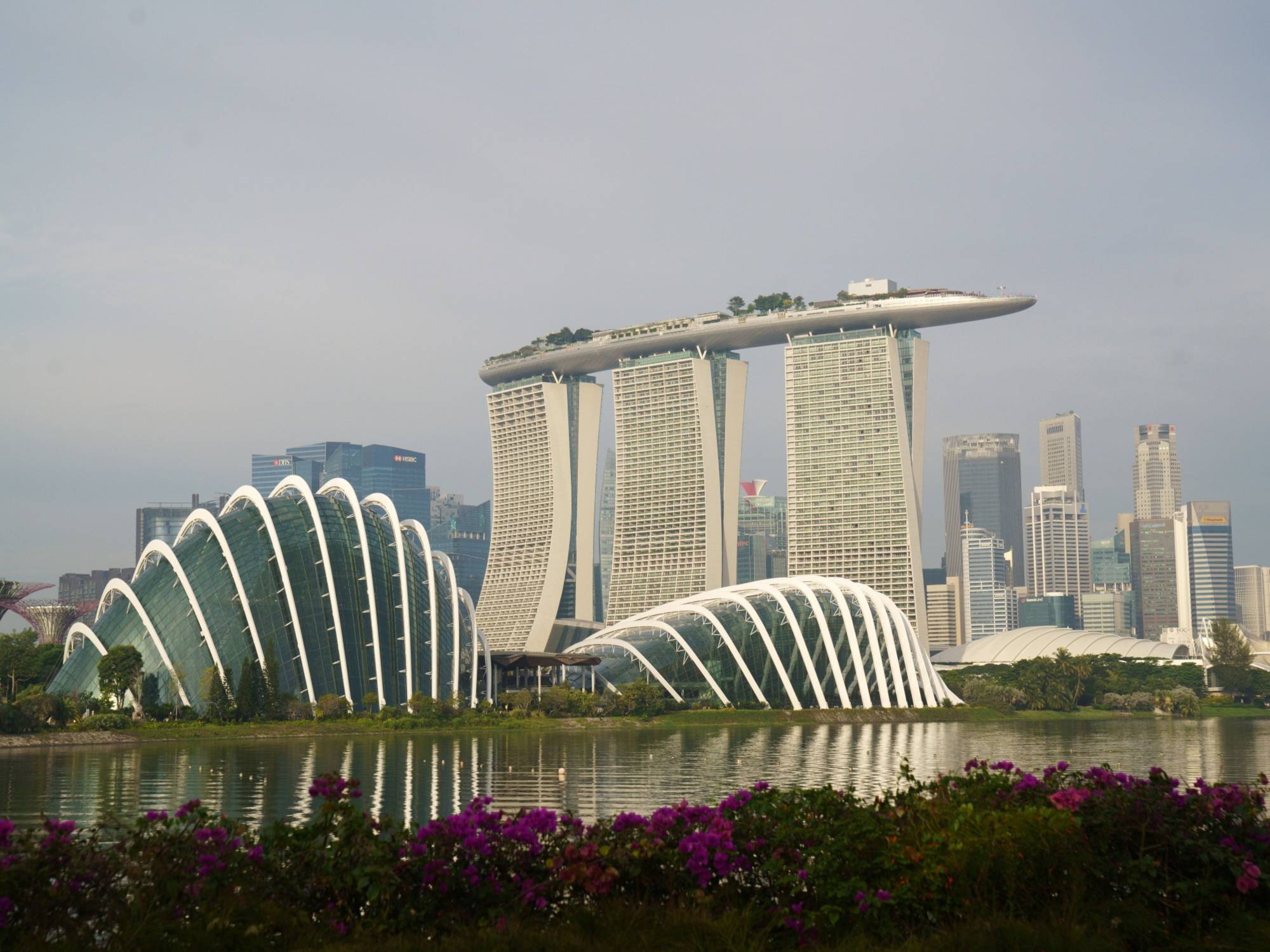 The central business district in Singapore in October 2021. Singapore has grappled with how to make its society more inclusive of the lesbian, gay, bisexual, transgender and queer community even as some countries around the world move toward recognizing same-sex marriages. | BLOOMBERG