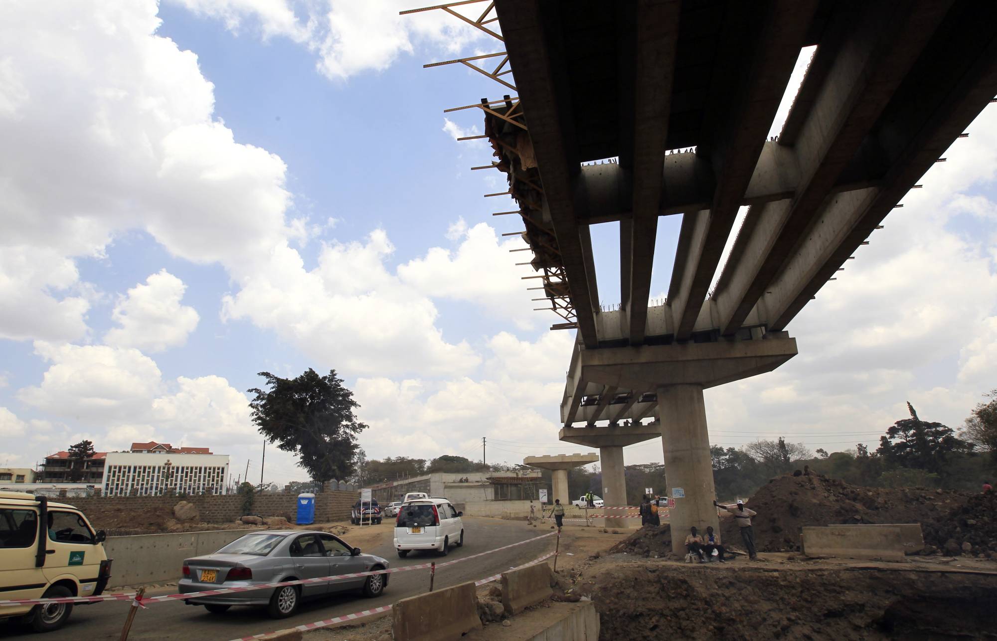 Construction on a highway project, funded by the Kenyan and Chinese governments and the African Development Bank, in Nairobi in 2011 | REUTERS