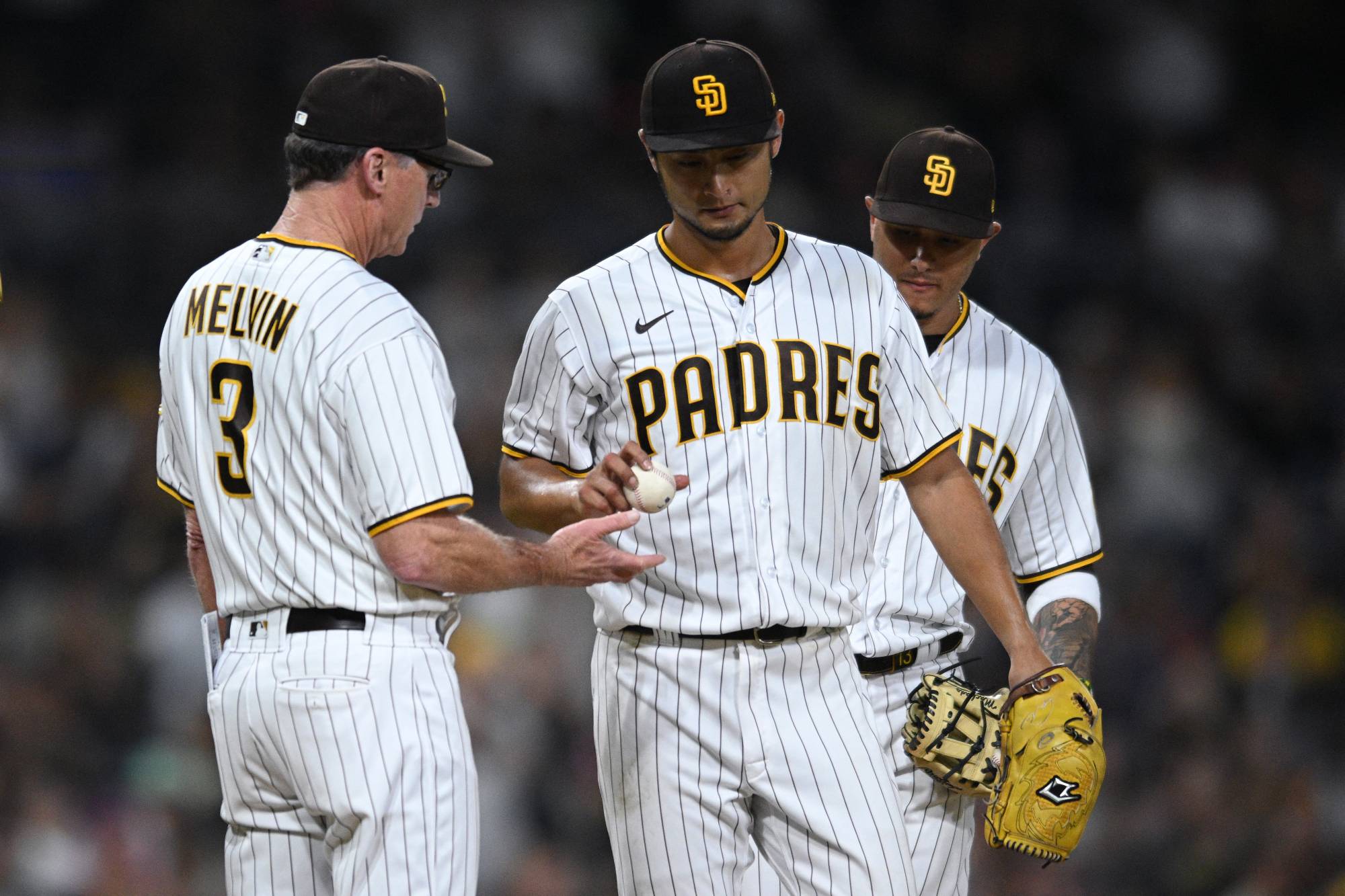 Padres shut down starter Yu Darvish for the season due to persistent elbow  injury - The San Diego Union-Tribune