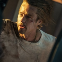 Brad Pitt stars in “Bullet Train,” a Hollywood action film based on a novel by Japanese author Kotaro Isaka, as an assassin stuck on a shinkansen bound for Kyoto with a rowdy assortment of fellow contract killers. 