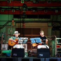 Musicians perform during an event hosted at a factory in Higashiosaka on June 24. | REUTERS