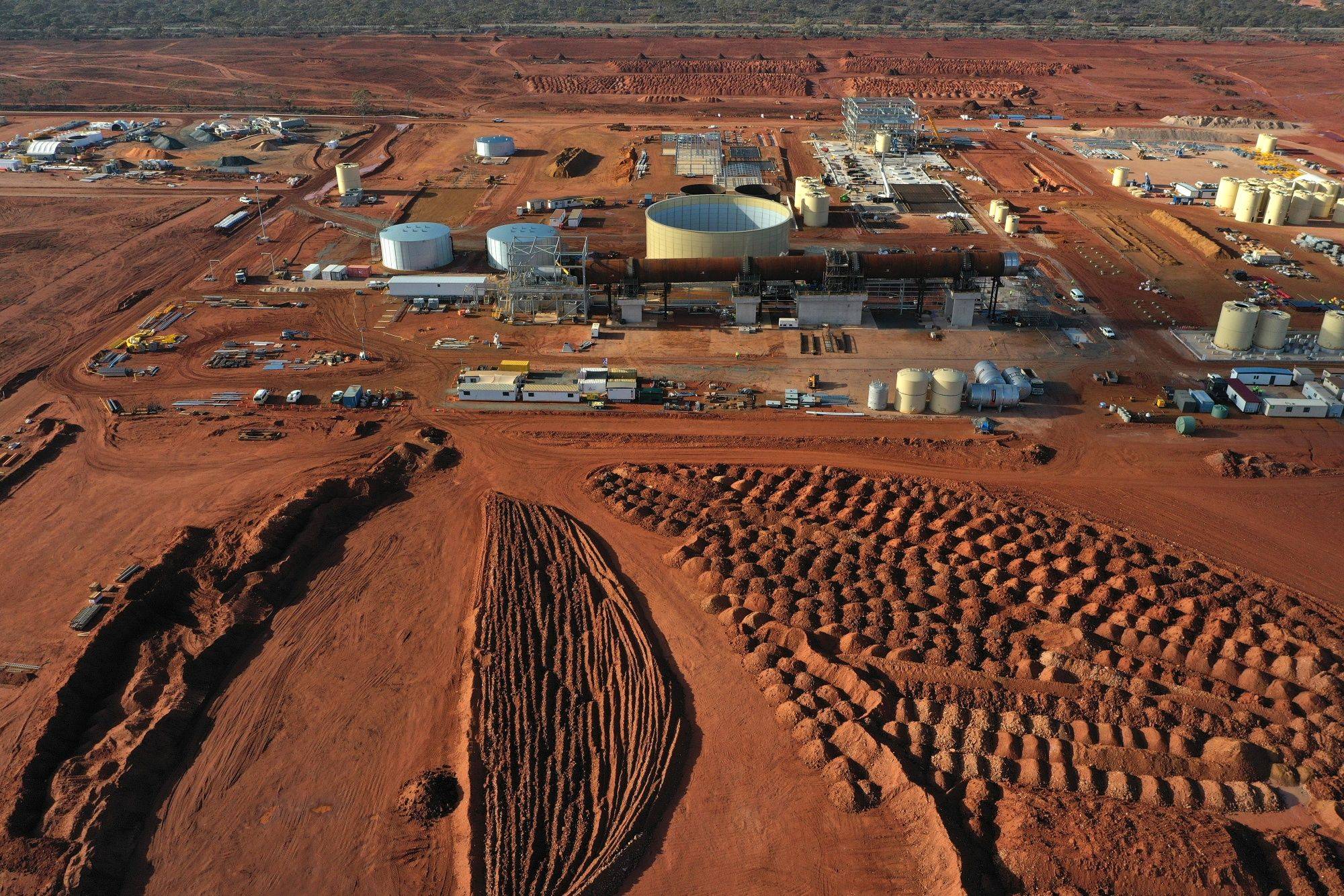 The Lynas Rare Earths Ltd. processing plant in Kalgoorlie, Australia | BLOOMBERG