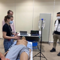 Kashchii trains in Fukushima. | ULIANA KASHCHII
