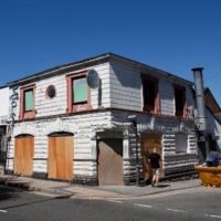 Runcorn, Britain, on Aug. 12. Runcorn\'s food banks catered for 3,295 people in 2017-18 but four years later that figure hit 5,881 — similar to the workforce once employed locally by Imperial Chemicals Industries, which dominated the area through the 20th Century. | REUTERS