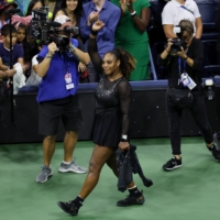 Serena Williams leaves the court after losing her third-round match to Australia\'s Ajla Tomljanovic.  | REUTERS
