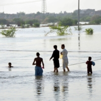 Unless flooded farmland can be drained, farmers will not be able to plant a winter wheat crop — vital for the country\'s food security. | REUTERS