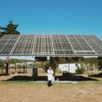 Jaime Silva, the technology chief of Fusion Fuel, which is developing a solar-powered hydrogen generator, in Almargem do Bispo, Portugal. | MATILDE VIEGAS / THE NEW YORK TIMES