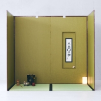 When only partly assembled, the Chashitsu Zero lacks some of its charm — such as the nijiriguchi door that forces you to crawl on your hands and knees to enter the room. | COURTESY OF SENSHIN-ANN