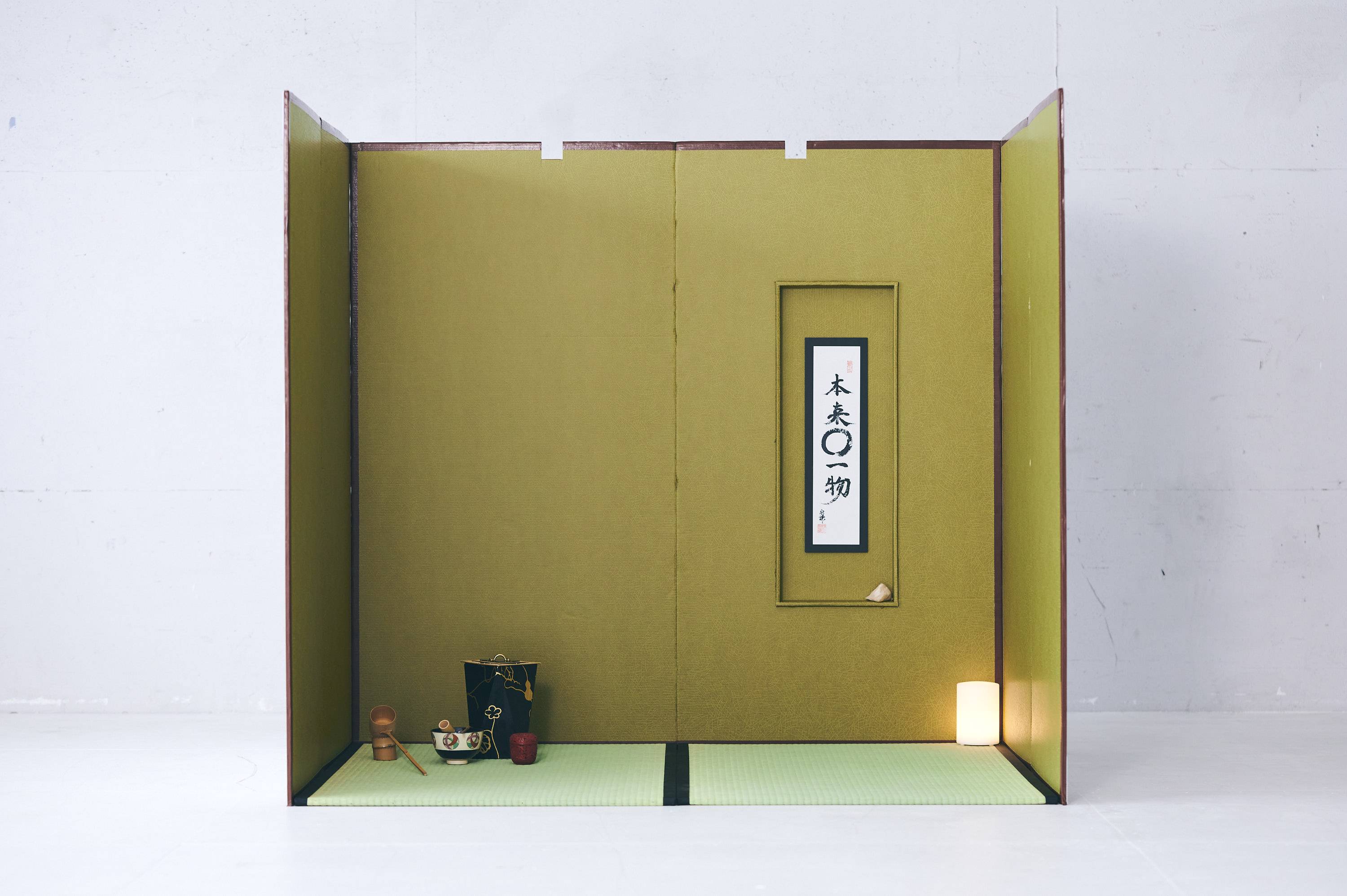 When only partly assembled, the Chashitsu Zero lacks some of its charm — such as the nijiriguchi door that forces you to crawl on your hands and knees to enter the room. | COURTESY OF SENSHIN-ANN