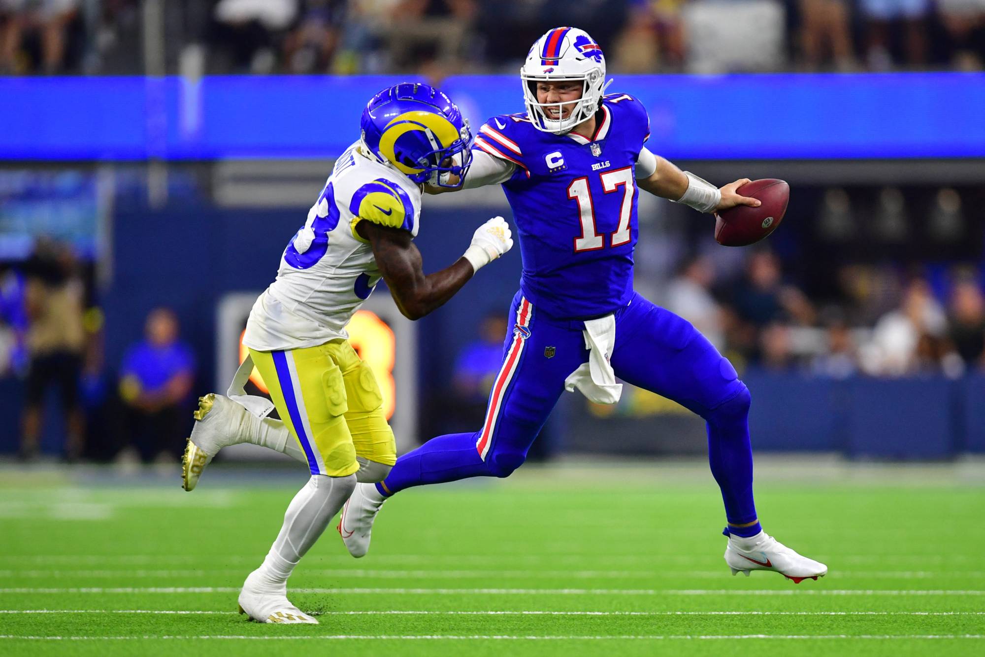 Josh Allen throws five touchdowns as Bills maul Patriots - The Japan Times
