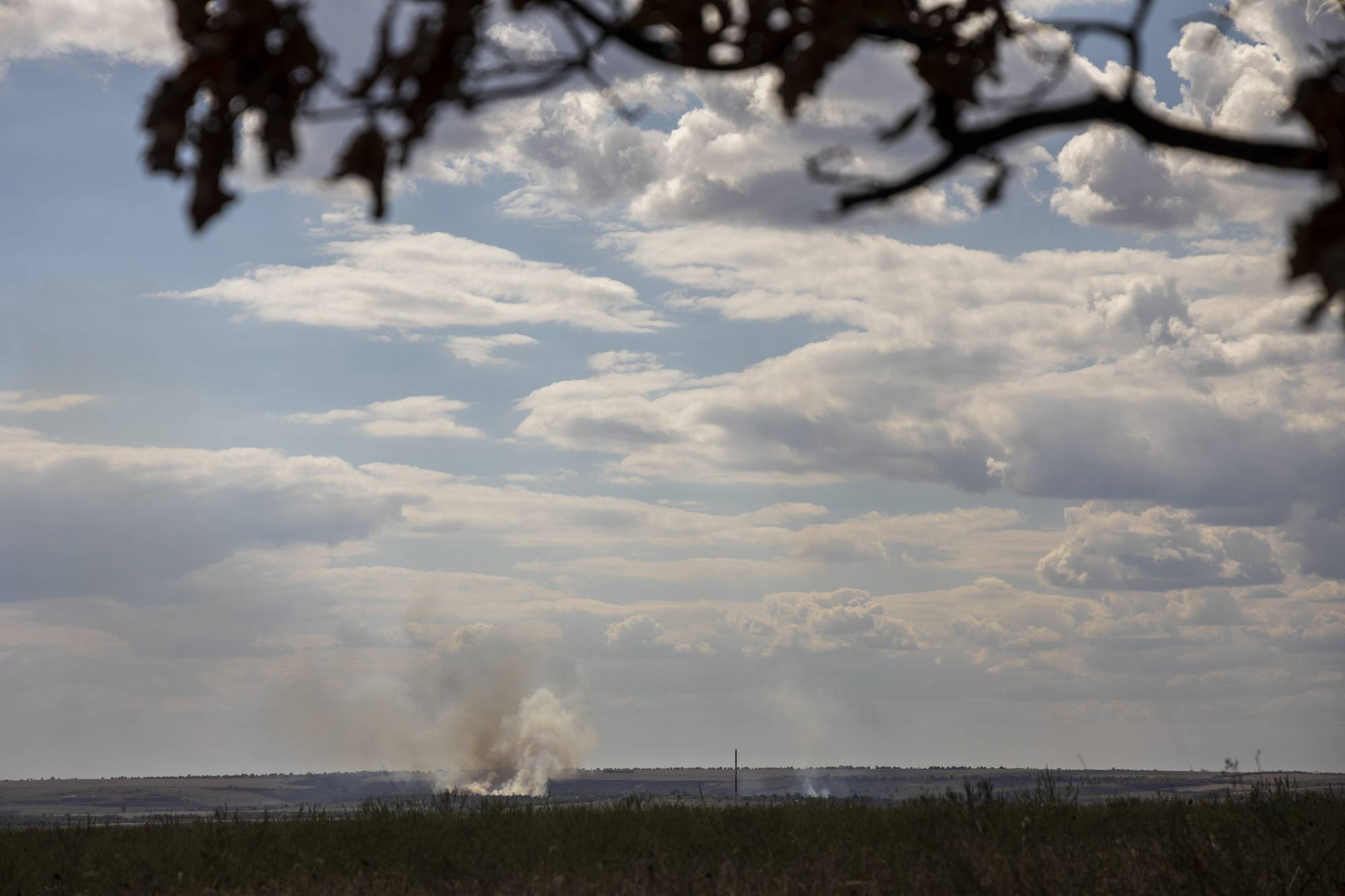 A Russian strike in Ukraine's Kherson region on Monday. | Jim Huylebroek / The New York Times