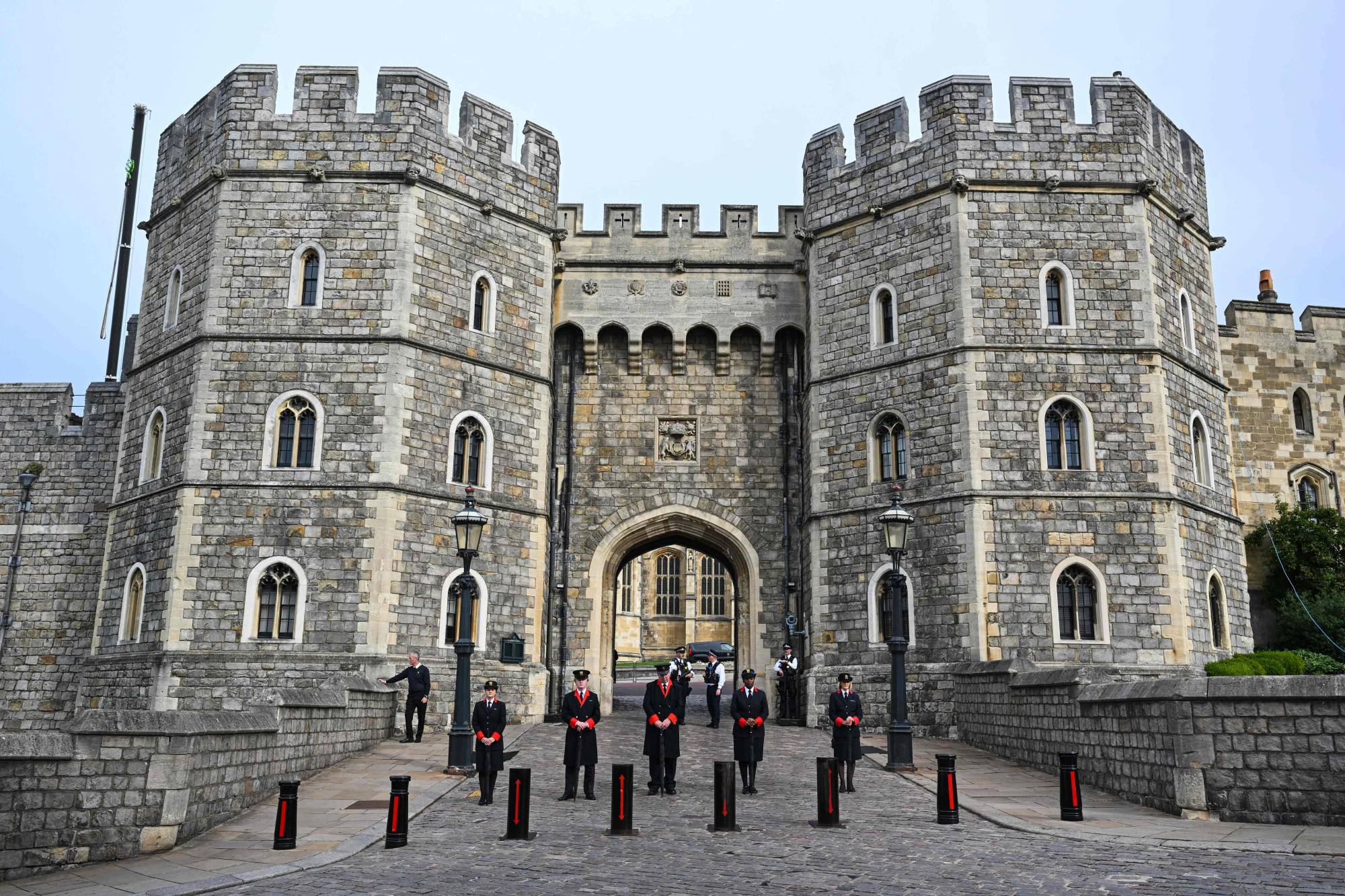 Windsor Castle, west of London, on Tuesday. | AFP-JIJI