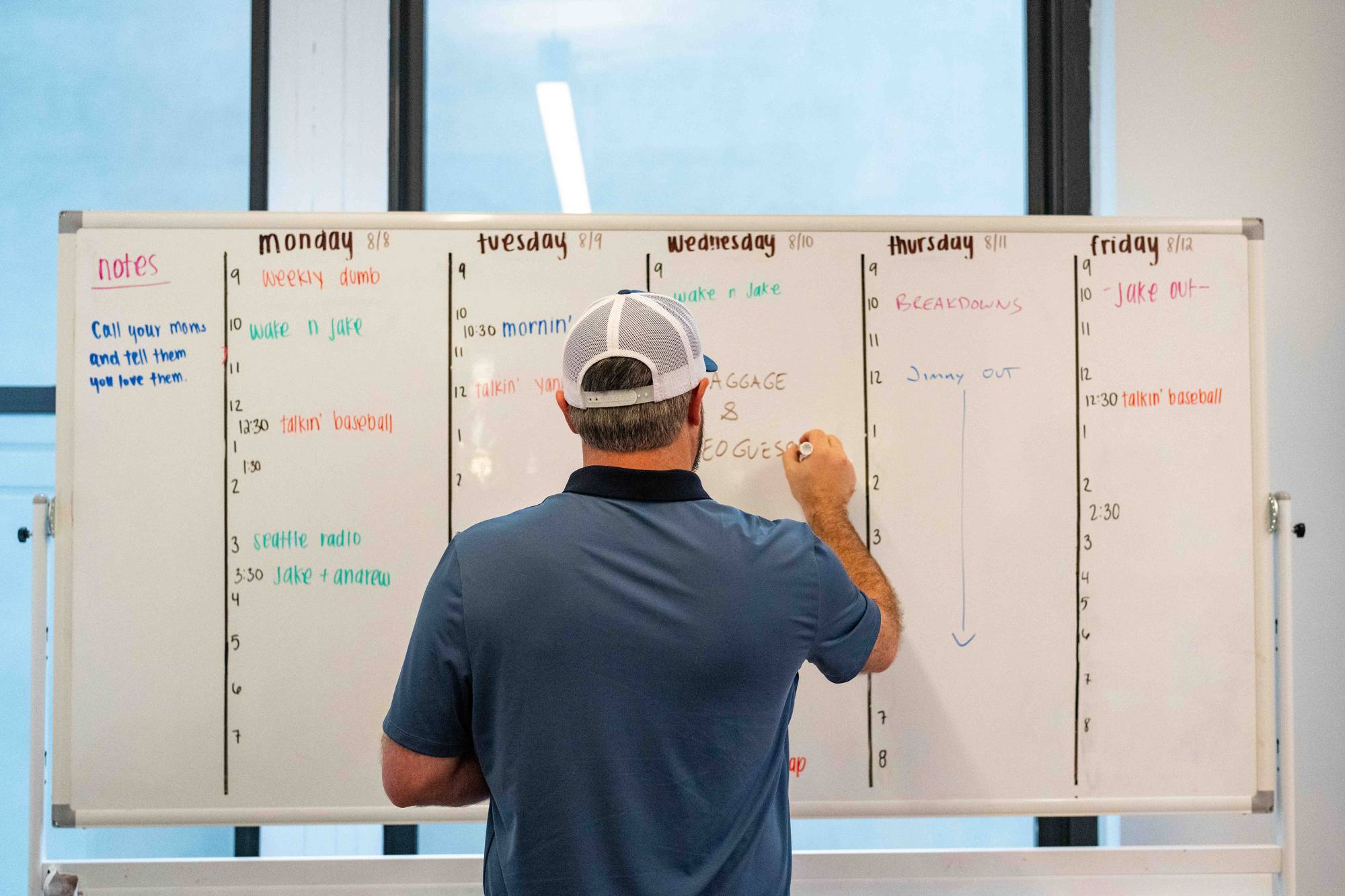 Jimmy O'Brien works at the Jomboy Media offices in New York, on Aug. 10. | Desiree Rios The New York Times