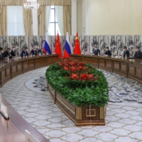 Putin and Xi Jinping meet in Samarkand on Thursday | SPUTNIK / VIA AFP-JIJI