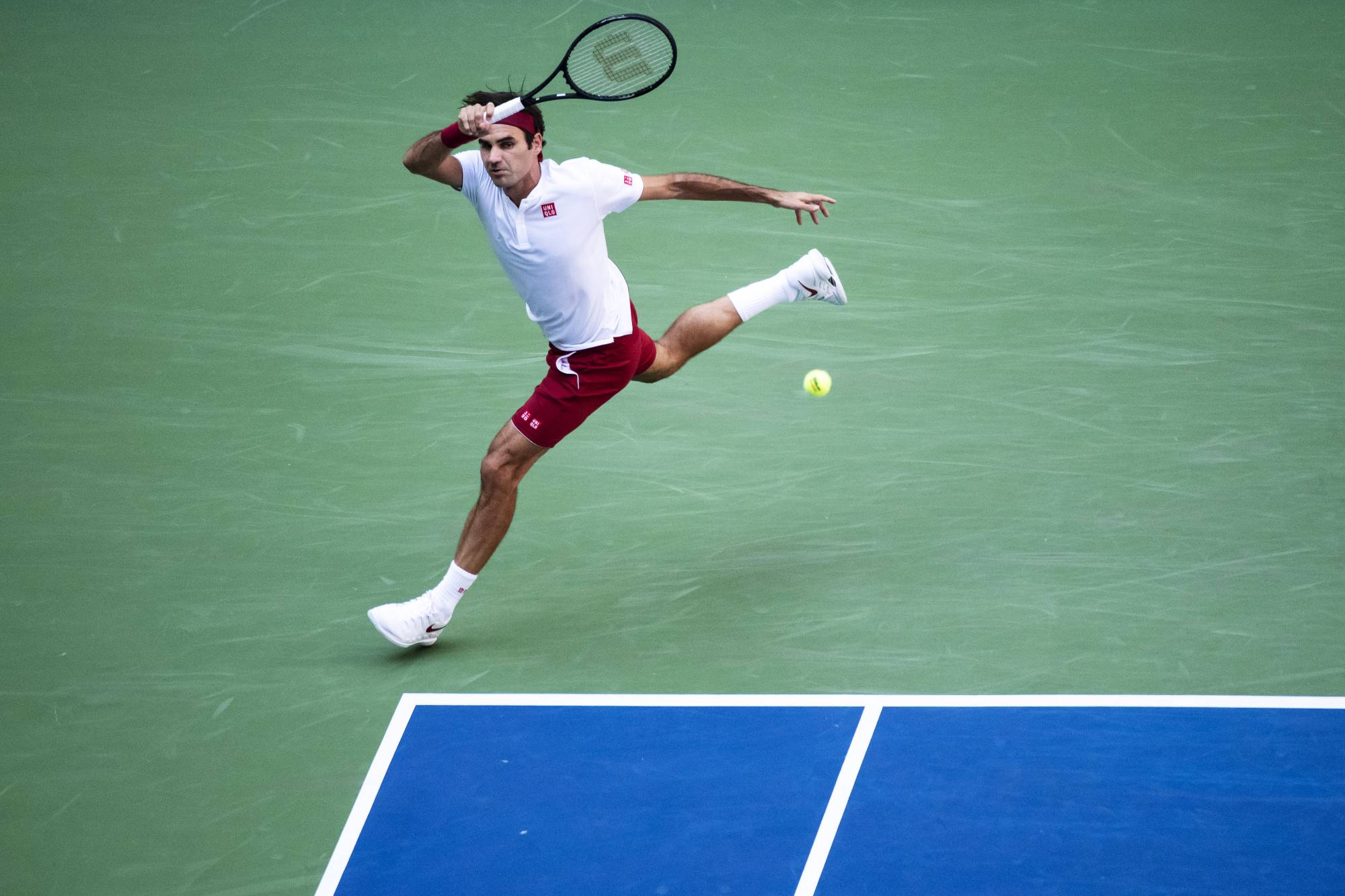 Federer in a match against Nick Kyrgios of Australia, during the sixth day of the U.S. Open in New York, on Sept. 1, 2018. Roger Federer’s retirement will auger opportunities for a new generation of players not named Rafael Nadal or Novak Djokovic. | Karsten Moran / The New York Times