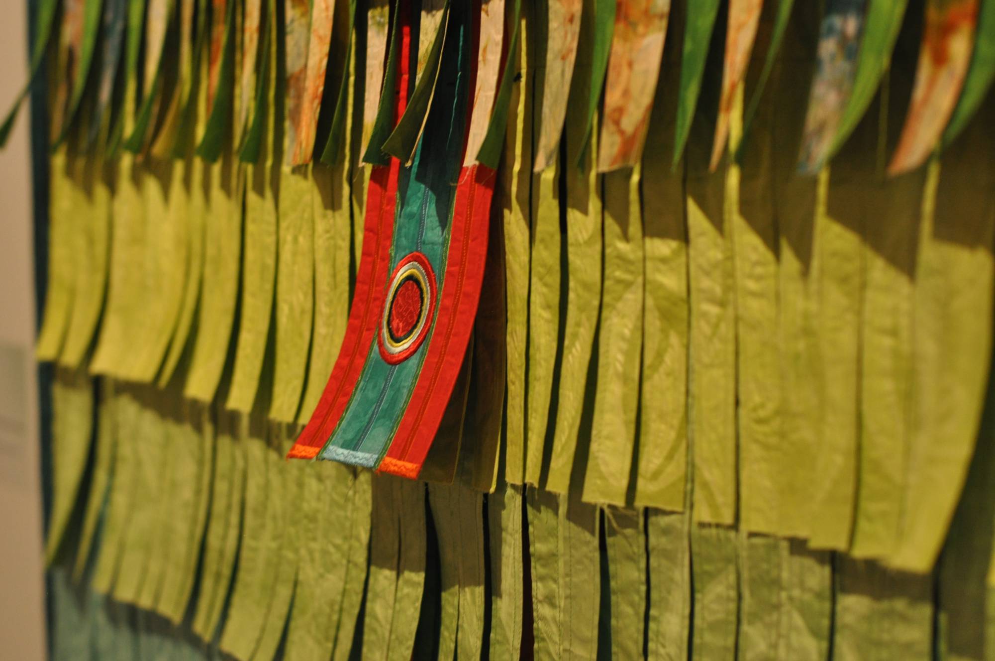 Abdoulaye Konate’s textile work at Aichi Triennale 2022 | THU-HUONG HA 