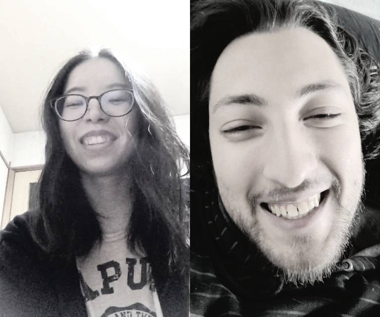 Stefano Volonte and his wife spoke via daily video call in 2021, when they would watch movies together and discuss future plans, which Volonte says was an effective method of coping with separation anxiety. | COURTESY OF STEFANO VOLONTE