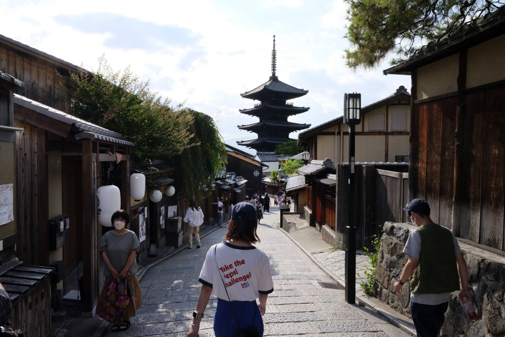 A five-storied pagoda in Kyoto in June  | BLOOMBERG