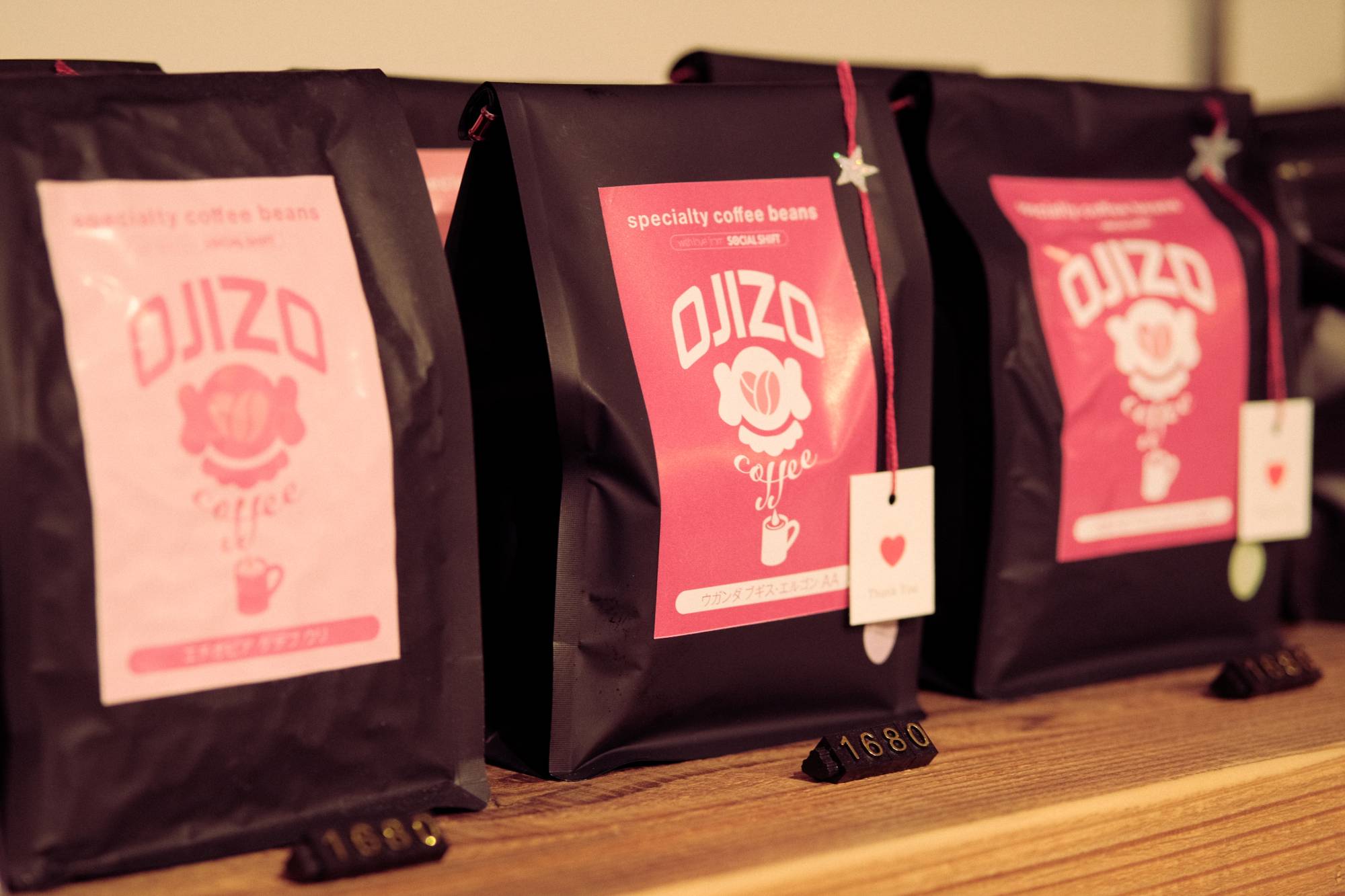 Packets of Ojizo Coffee come with a QR code that allows buyers to see where the money they spent on the beans actually goes. | STEPHAN JARVIS