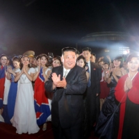 North Korean leader Kim Jong Un attends an event in Pyongyang on Sept. 9.  | KCNA / VIA REUTERS