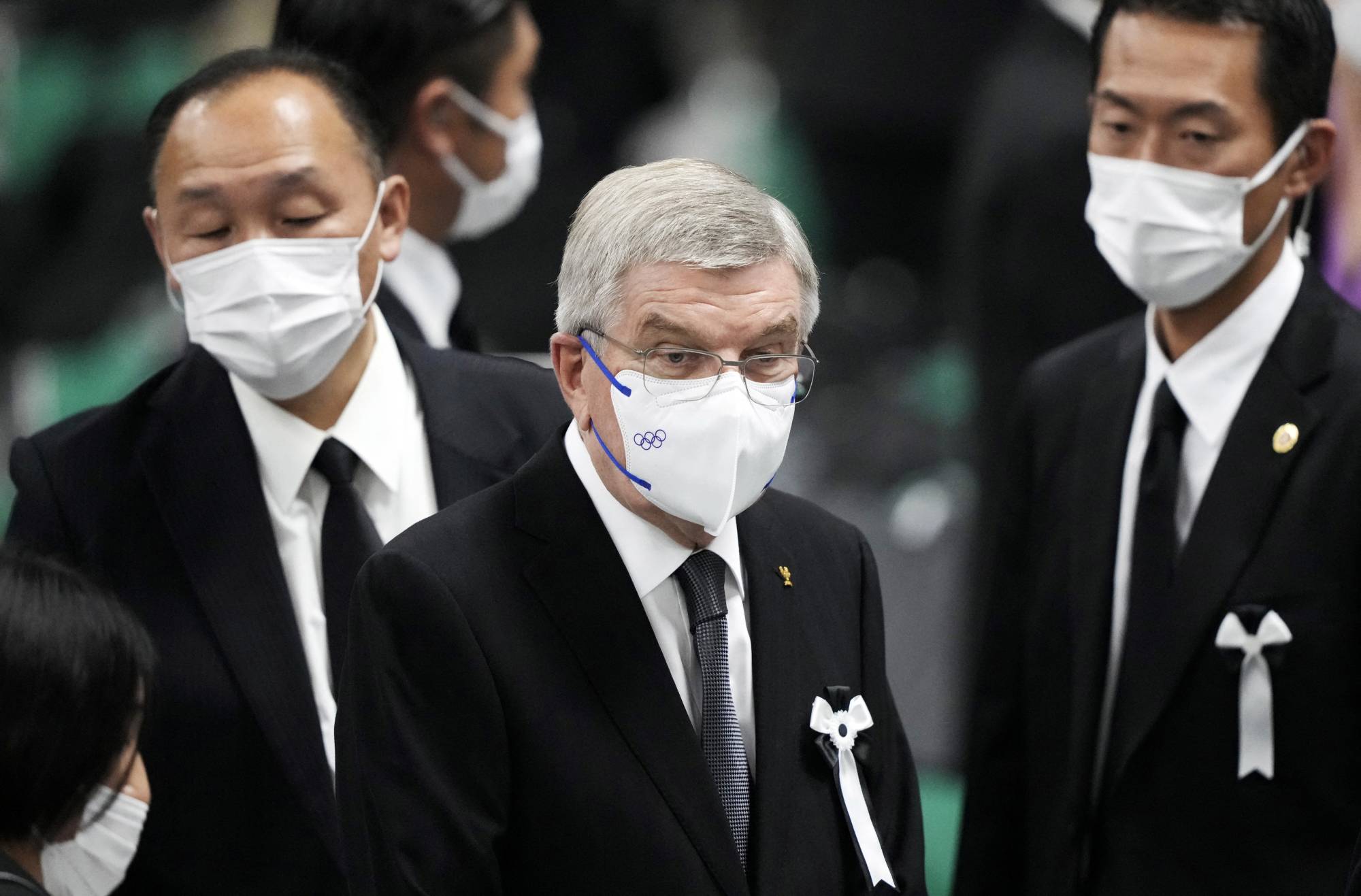 Thomas Bach, president of the International Olympic Committee | POOL / VIA REUTERS