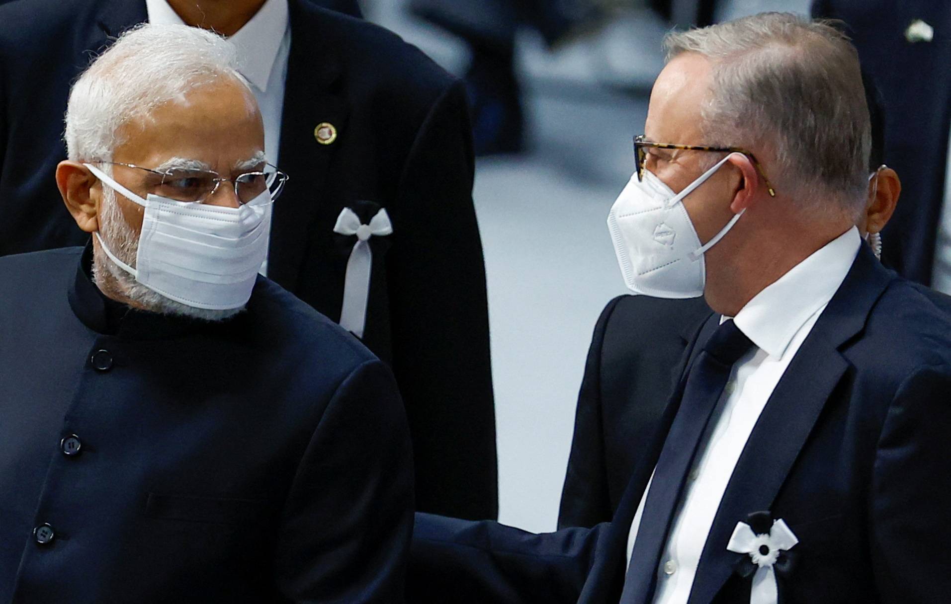 Indian Prime Minister Narendra Modi (left) and Australian Prime Minister Anthony Albanese | POOL / VIA REUTERS