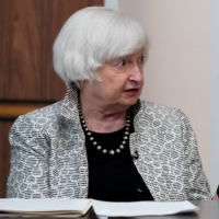 U.S. Treasury Secretary Janet Yellen at the White House in Washington in July. On Tuesday, Yellen told reporters that markets were functioning well and that she did not see liquidity problems that could signify financial stability risks. | REUTERS