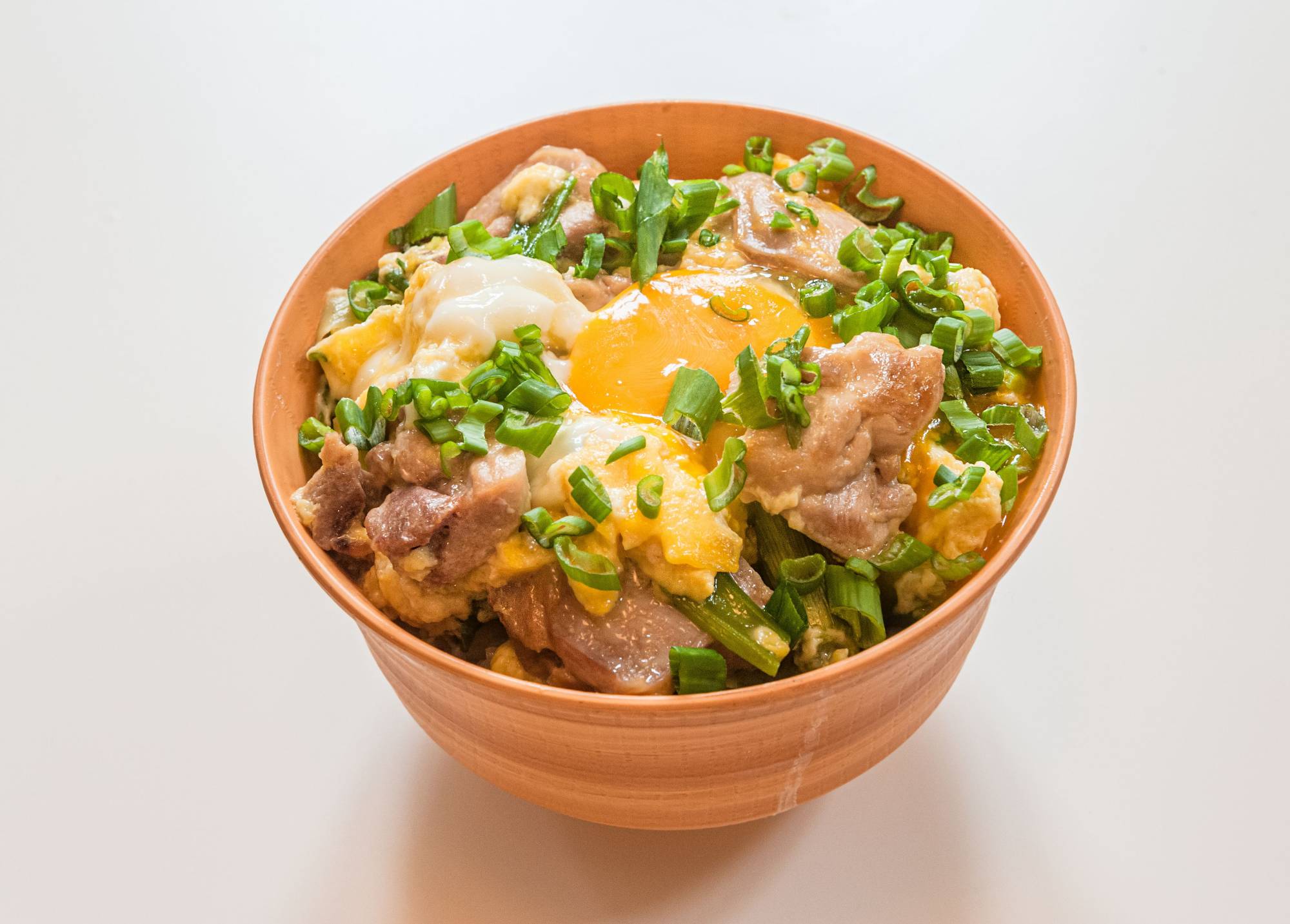 For a creamy finish, save some egg yolks as a final topping. | MAKIKO ITOH