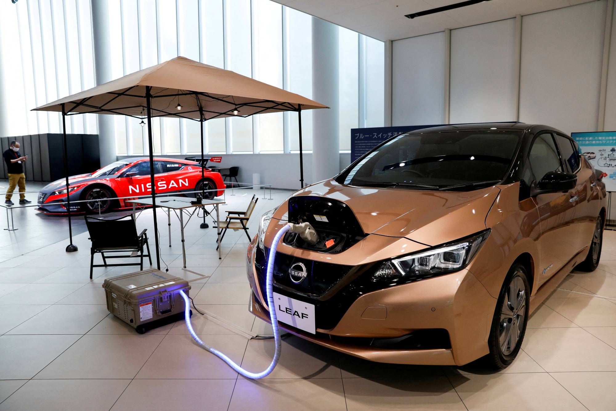 Renault leaf sales electric car