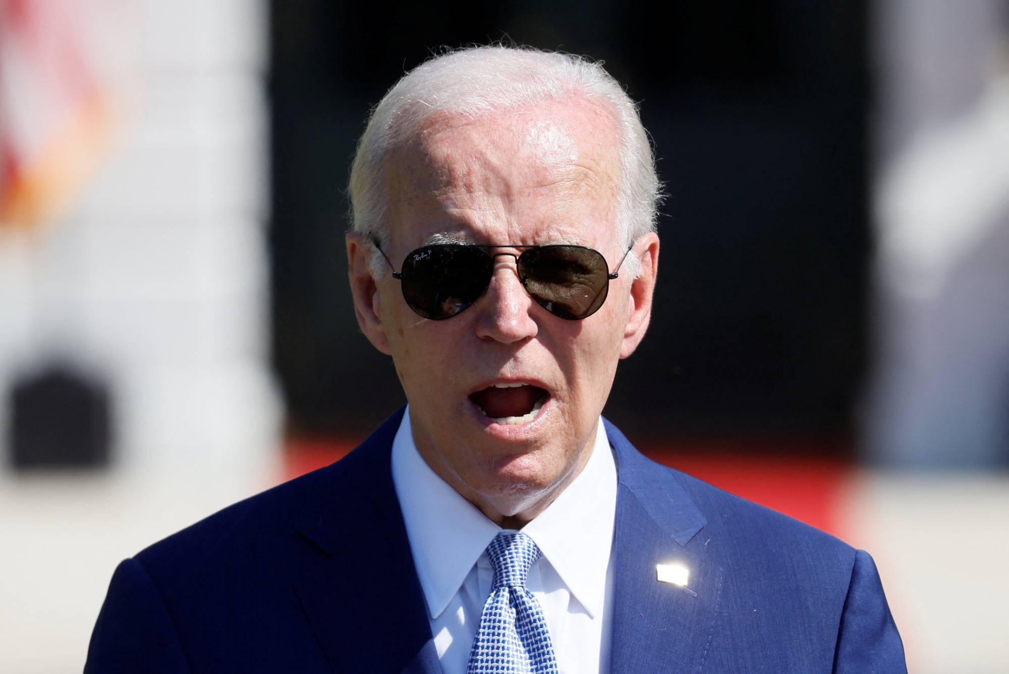 U.S. President Joe Biden's administration announced tough new export curbs for China on access to its chip technology, escalating tensions between the two countries and adding complications to an industry faced with slumping demand. | REUTERS