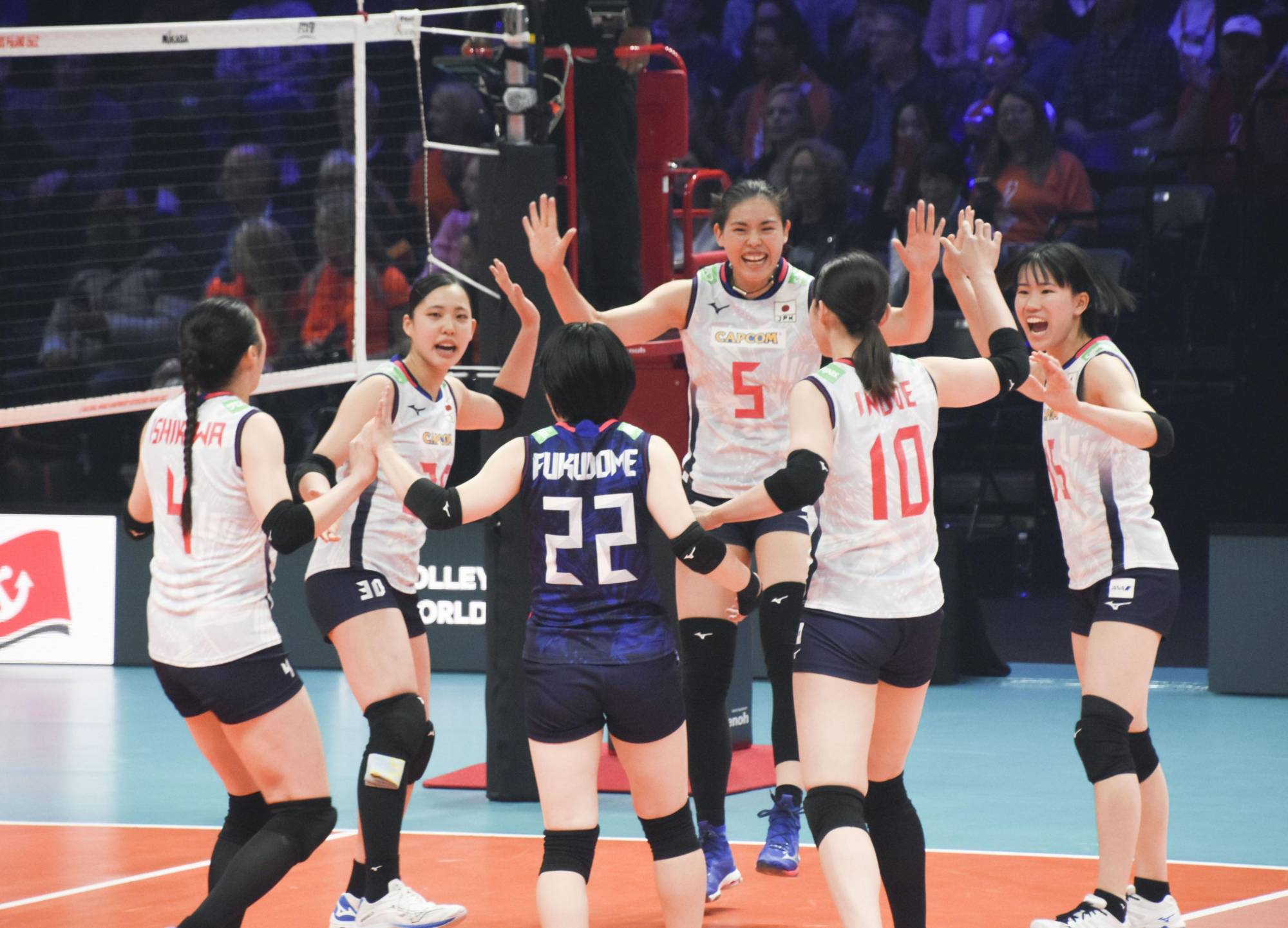 Japan to face Brazil in quarterfinals at world championships