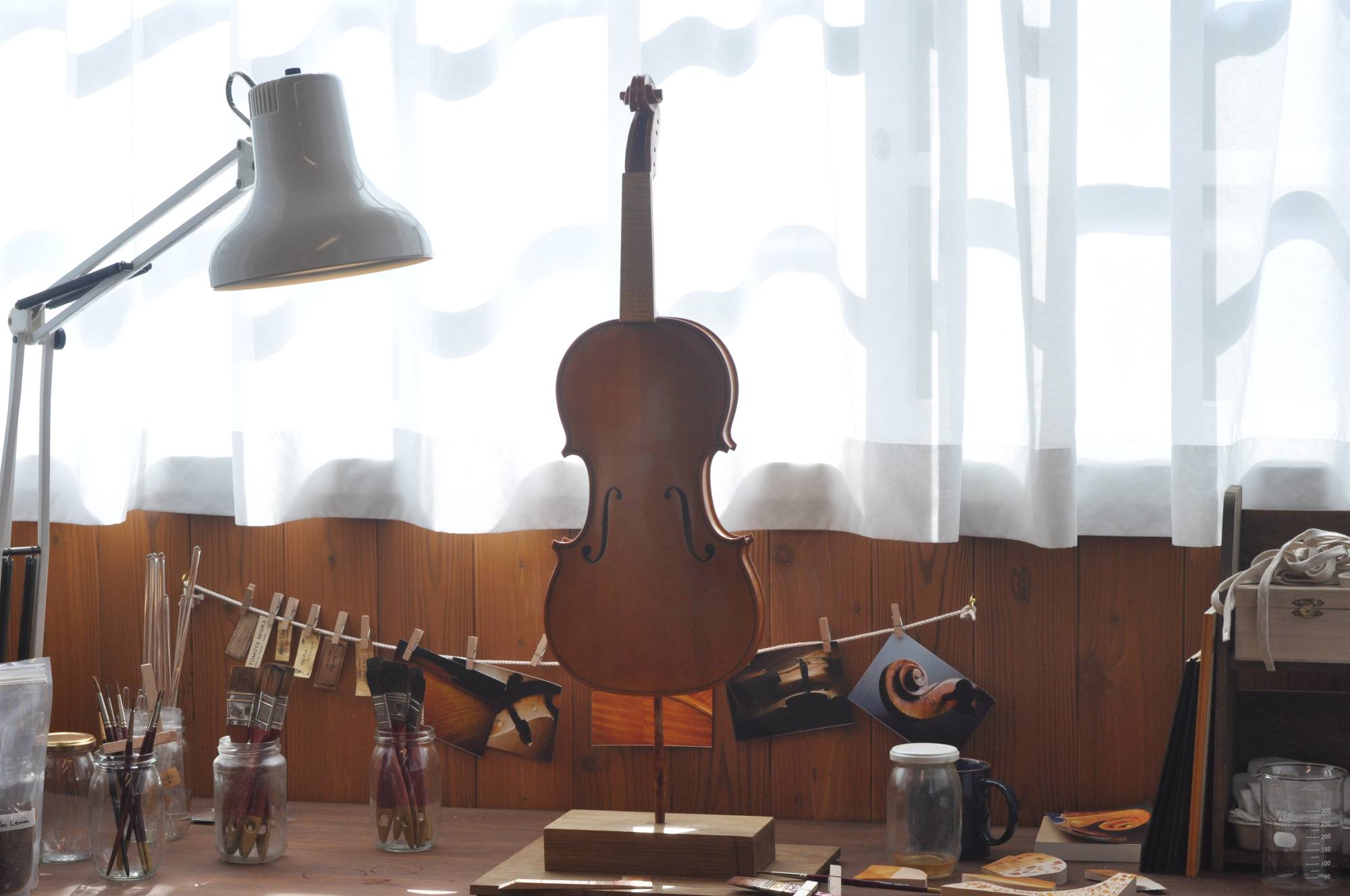 The violin workshop from “Whisper of the Heart” | THU-HUONG HA