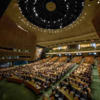 Three-quarters of the United Nations General Assembly voted on Wednesday in favor of a resolution that called Moscow\'s annexation of Ukrainian territory illegal, deepening Russia\'s international isolation. | AFP-JIJI