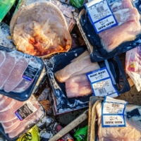 Discarded food at a landfill in Vacaville. | ANDRI TAMBUNAN / THE NEW YORK TIMES