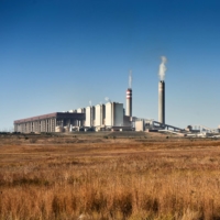 A coal-fired power station in Delmas, Mpumalanga province, South Africa, in June | BLOOMBERG