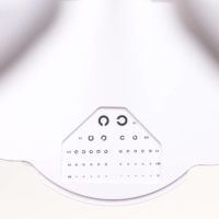 Japanese vision tests typically use the Landolt C chart, featuring rows of increasingly tiny, rotated “C” shapes. | GETTY IMAGES