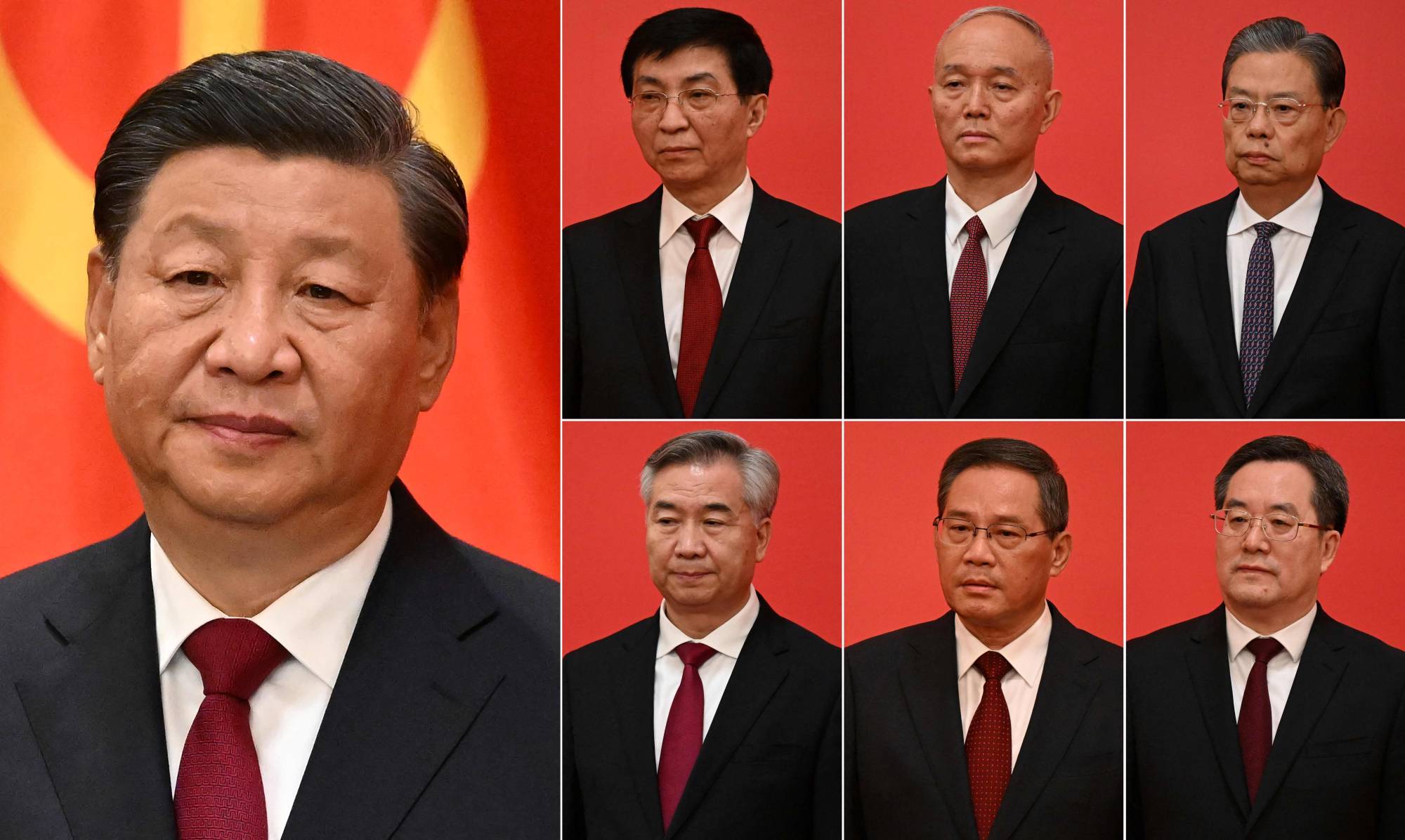 Who's on the Chinese Communist Party's new Politburo Standing Committee