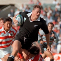 New Zealand\'s 145-17 demolition over Japan in their first full-strength meeting at the 1995 Rugby World Cup remains a scar on the history of Japanese rugby. | REUTERS