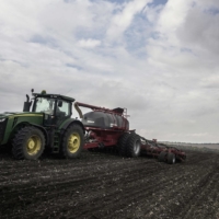 Viktor Bykov’s agricultural company leases 26,000 hectares of farmland in and around the Odesa region. | BLOOMBERG 