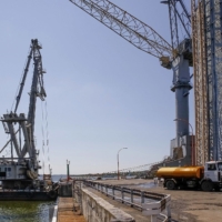 The Nibulon export facility in Mykolaiv in 2013 | BLOOMBERG