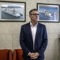 Andriy Vadatursky took over his family\'s agricultural business after a Russian missile strike killed his parents in July. | BLOOMBERG 