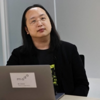 Taiwan\'s Digital Minister Audrey Tang at the Ministry of Digital Affairs in Taipei in September  | REUTERS