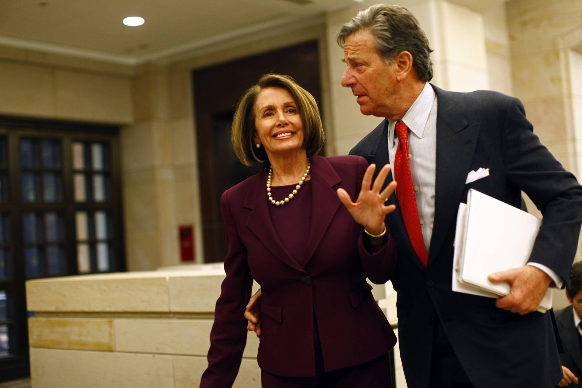 U.S. House Speaker Nancy Pelosi and her husband, Paul, in Washington in 2010 | Luke Sharrett / The New York Times